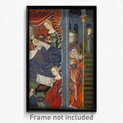Master of Cinctorres - Birth of the Virgin and Presentation at the Temple