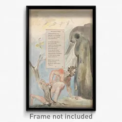 William Blake - The Poems of Thomas Gray, Design 5, "Ode on the Spring."