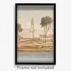 Edward Lear - Sheikh Abadeh, 3-20 pm, 6 January 1867 (85)