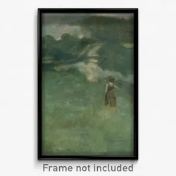 Thomas Wilmer Dewing - The Hermit Thrush