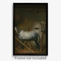 Gerard ter Borch (Dutch - Horse Stable