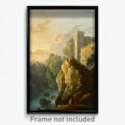 Bonavia, Carlo - Castle and Waterfall