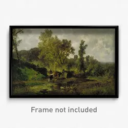 Carlos de Haes - Flemish Landscape