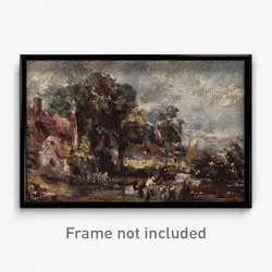 John Constable - Sketch for "The Haywain"