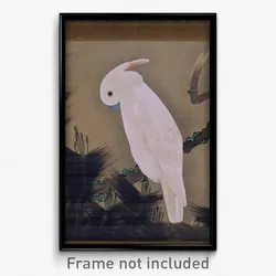 Itō Jakuchū - White Cockatoo on a Pine Branch