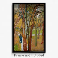 Vincent van Gogh - The garden of Saint Paul's Hospital (`The fall of the leaves')
