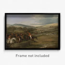 Francis Calcraft Turner - The Berkeley Hunt, 1842- Full Cry