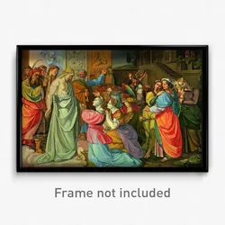 Peter von Cornelius - The Parable of Wise and Foolish Virgins (unfinished)