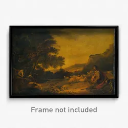 Bourgeois, Sir Peter Francis - Landscape with Cattle (A Young Sheperd with his Flock)