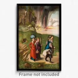 Albrecht Dürer - Lot and His Daughters (reverse)