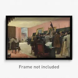 Henri Gervex - A Session of the Painting Jury