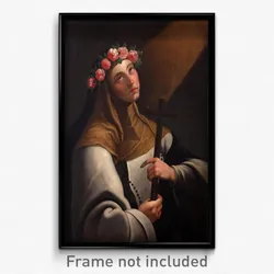 José del Pozo (atribuido) - Saint Rose of Lima