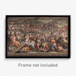 Giorgio Vasari - The battle of Marciano in Val di Chiana