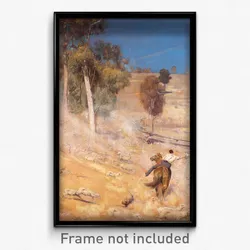 Tom Roberts - A break away!