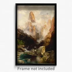 Thomas Moran - Mist in Kanab Canyon, Utah