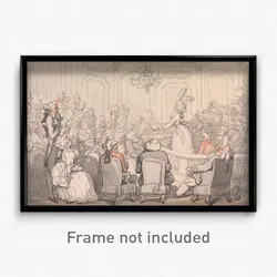Thomas Rowlandson - Comforts of Bath- The Concert