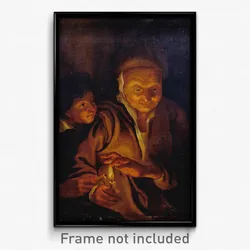 Rubens, Sir Peter Paul - A Boy lighting a Candle from one held by an Old Woman