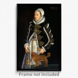 Steven van der Meulen - Portrait of a Woman, probably Catherine Carey, Lady Knollys