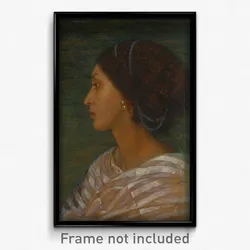 Joanna Boyce Wells - Head of a Mulatto Woman (Mrs. Eaton)