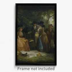 George Morland - The Anglers' Repast
