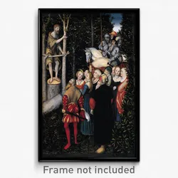 Lucas Cranach the Elder - The Sermon of St. John the Baptist