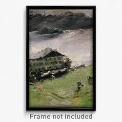 Lovis Corinth - Landscape at the Walchensee