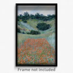 Claude Monet - Poppy Field in a Hollow near Giverny