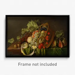 Cornelis de Heem - Still Life with a Basket of Fruit