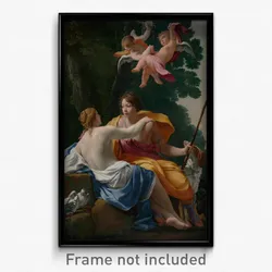 Simon Vouet (French - Venus and Adonis