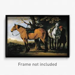 Van Calraet, Abraham - Two Horses