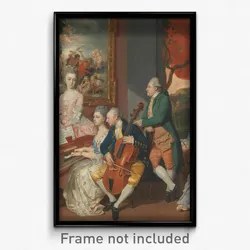 Johan Joseph Zoffany - The Gore Family with George, 3rd Earl Cowper