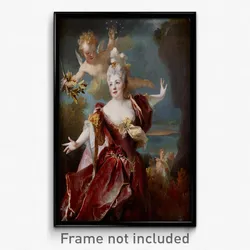 Nicolas de Largillierre - Portrait de la comédienne Marie-Anne de Châteauneuf, dite Mlle Duclos (1664-1747), dans le rôle d'Ariane