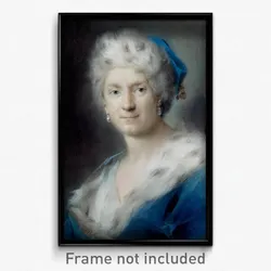 Rosalba Carriera - Self-Portrait as "Winter"