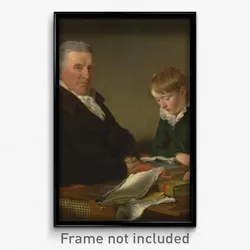 Ramsay Richard Reinagle - Francis Noel Clarke Mundy and His Grandson, William Mundy