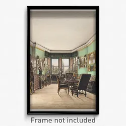 Friedrich Wilhelm Klose - A Room in Schloss Buchwald