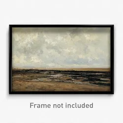 Carlos de Haes - Villerville Beach. Normandy