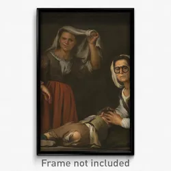 Bartolomé Esteban Murillo - Four Figures on a Step