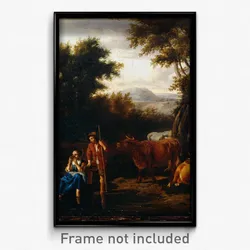 Van de Velde, Adriaen - Peasants and Cattle