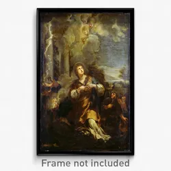 Cortona, Pietro da - St Martina calling down Lightning on the Idols