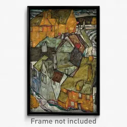 Egon Schiele - Crescent of Houses II (Island Town)
