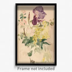 Édouard Manet - Flower Piece with Iris, Laburnum, and Geranium, 1880