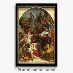 Ford Madox Brown - Chaucer at the court of Edward III