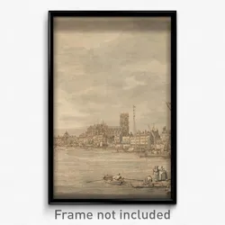 Canaletto - The City of Westminster from Near the York Water Gate