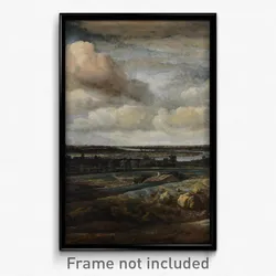 Philips Koninck - Dutch Panorama Landscape with a Distant View of Haarlem