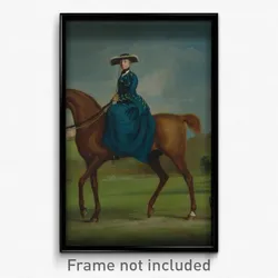 George Stubbs - The Countess of Coningsby in the Costume of the Charlton Hunt