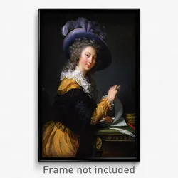 Élisabeth-Louise Vigée-Le Brun - Comtesse de Cérès Former title (from 1963 to 1992)- Lady Folding a Letter
