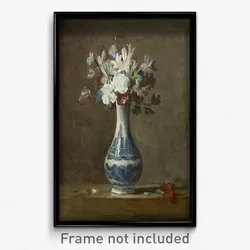 Jean-Baptiste Siméon Chardin - A Vase of Flowers