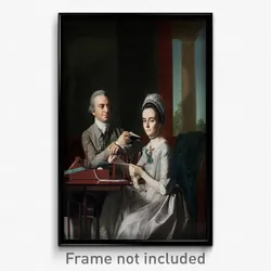 John Singleton Copley, American - Portrait of Mr. and Mrs. Thomas Mifflin (Sarah Morris)