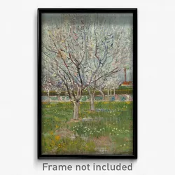 Vincent van Gogh - Orchard in Blossom (Plum Trees)