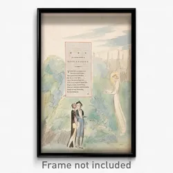 William Blake - The Poems of Thomas Gray, Design 15, "Ode on a Distant Prospect of Eton College."